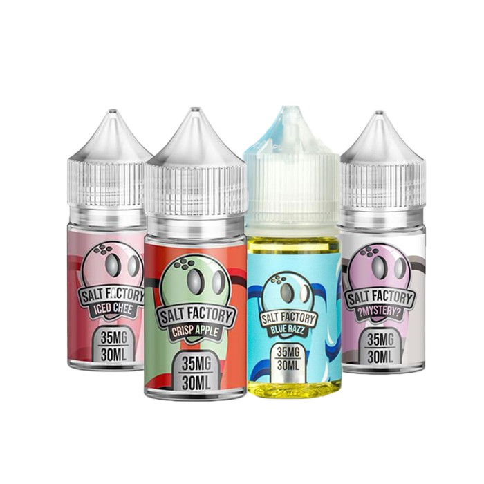 hobby y coleccion - Liquido Salt Factory Liquid Sal Eliquid Variedad Sabores 1