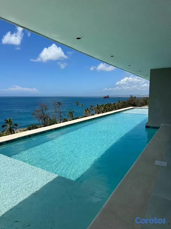 apartamentos - venta de apartamentos en la avenida España Santo Domingo vista al mar y piscina  3
