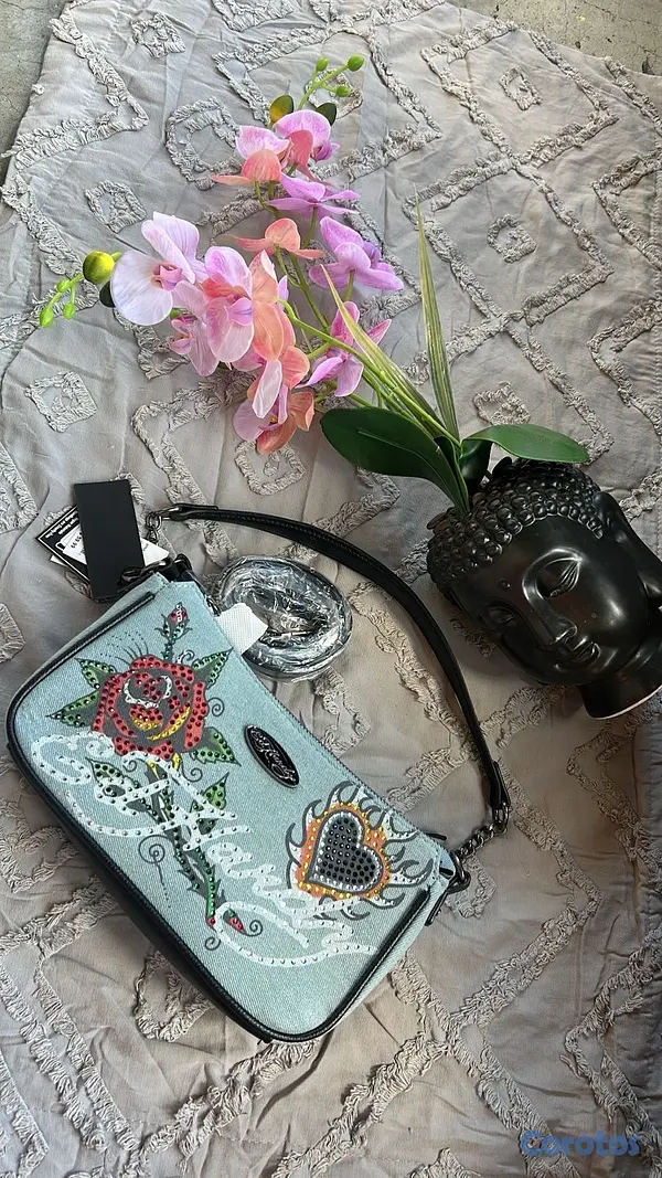 carteras y maletas - CARTERA MUJER ED HARDY $3,500 2