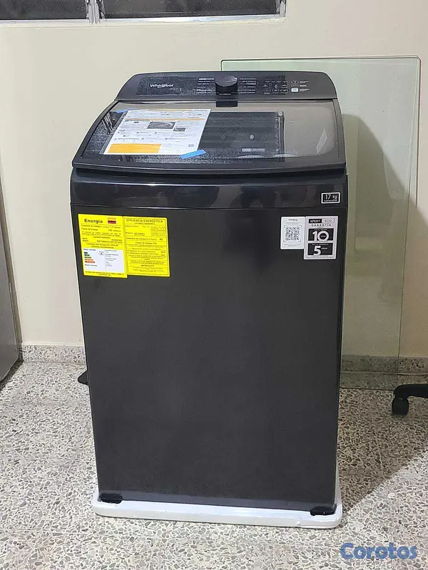 electrodomesticos - Lavadora Automática Whirpool de 37lbs 10