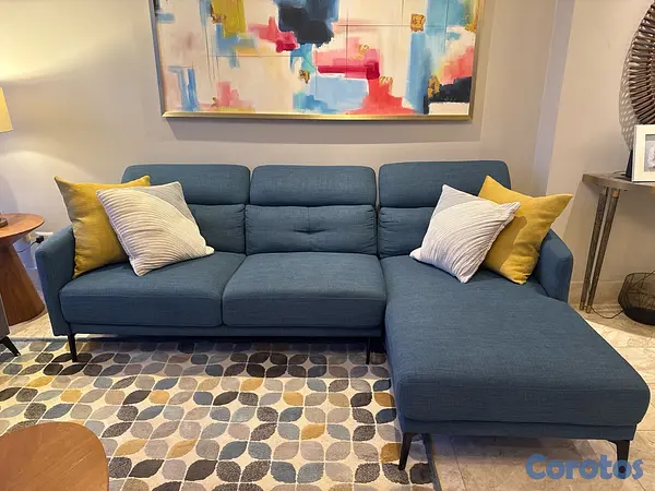 muebles y colchones - Mueble en L en Venta- Azul 2