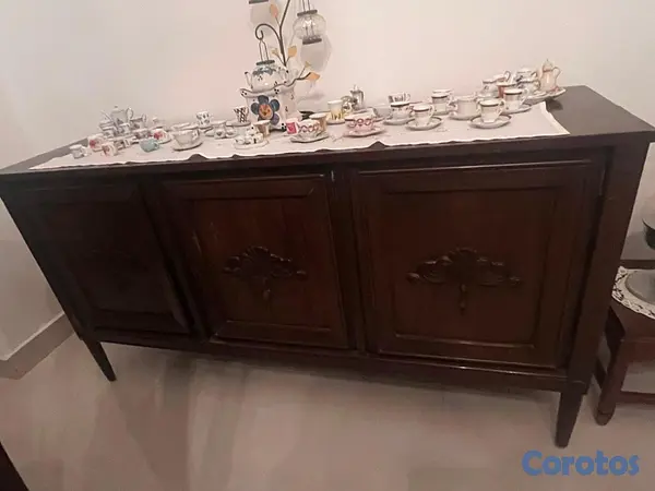 muebles y colchones - Vendo mobiliario en caoba centenaria para hogar  3