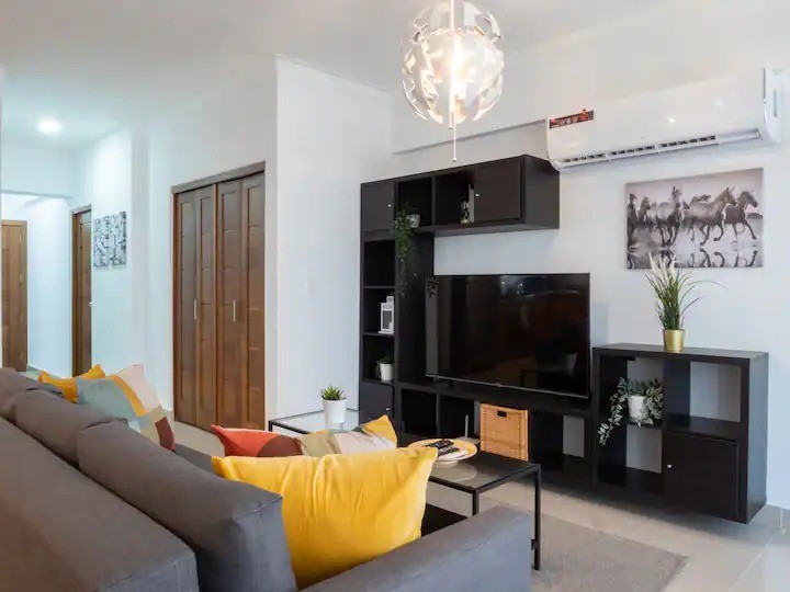 apartamentos - Alquiler de Apartamento amueblado 1 habitación en Evaristo Morales 8