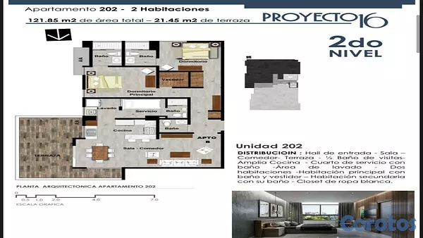 apartamentos - Torre P16 9