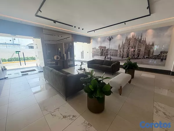 apartamentos - venta apartamento en torre moderna 6to piso en la autopista de san isidro 127mts 5