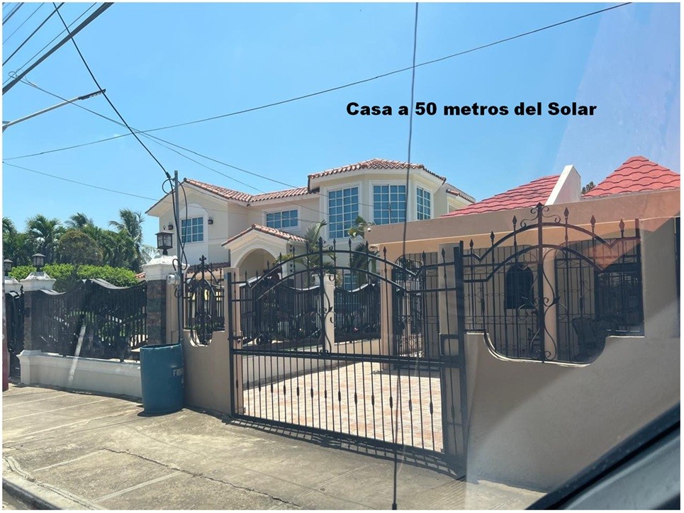 solares y terrenos - Solar en Guayabal, SANTIAGO, 1,239 Mts.2 en La AV. RAMON MARIANO GRULLON 4