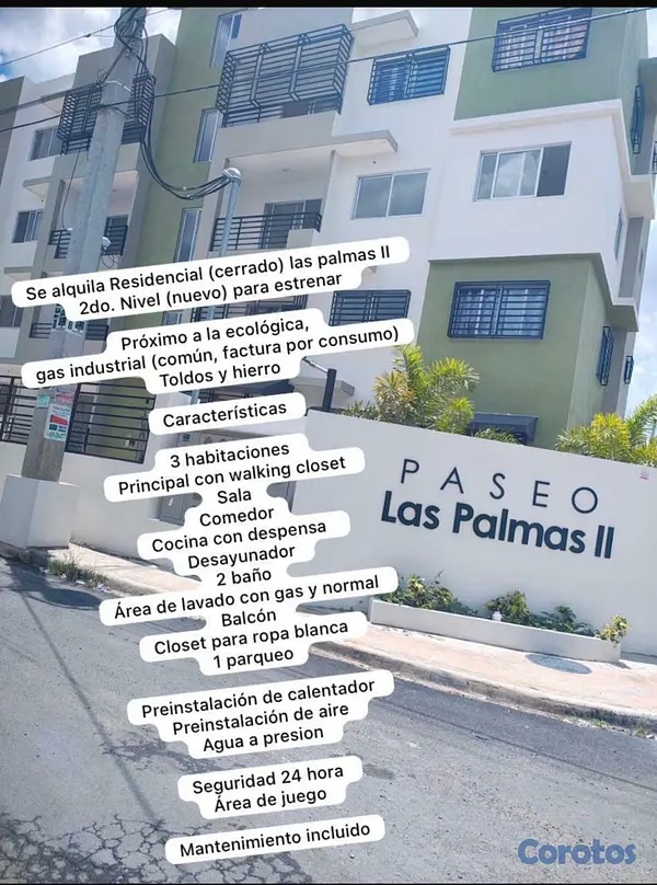 apartamentos - Es un apartamento nuevo a estrenar , residencial c 2