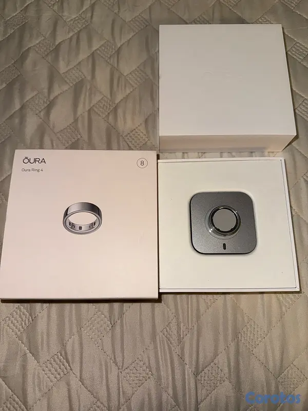 otros electronicos - Oura Ring Silver Size 8 4