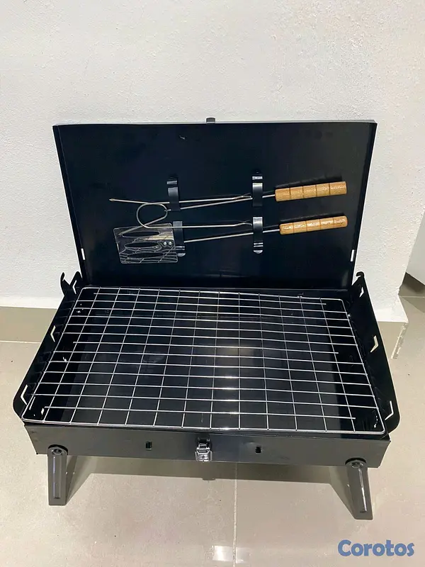 cocina - Barbacoa de Mesa Portátil! Ideal para Camping y Balcones - TL-466
 4
