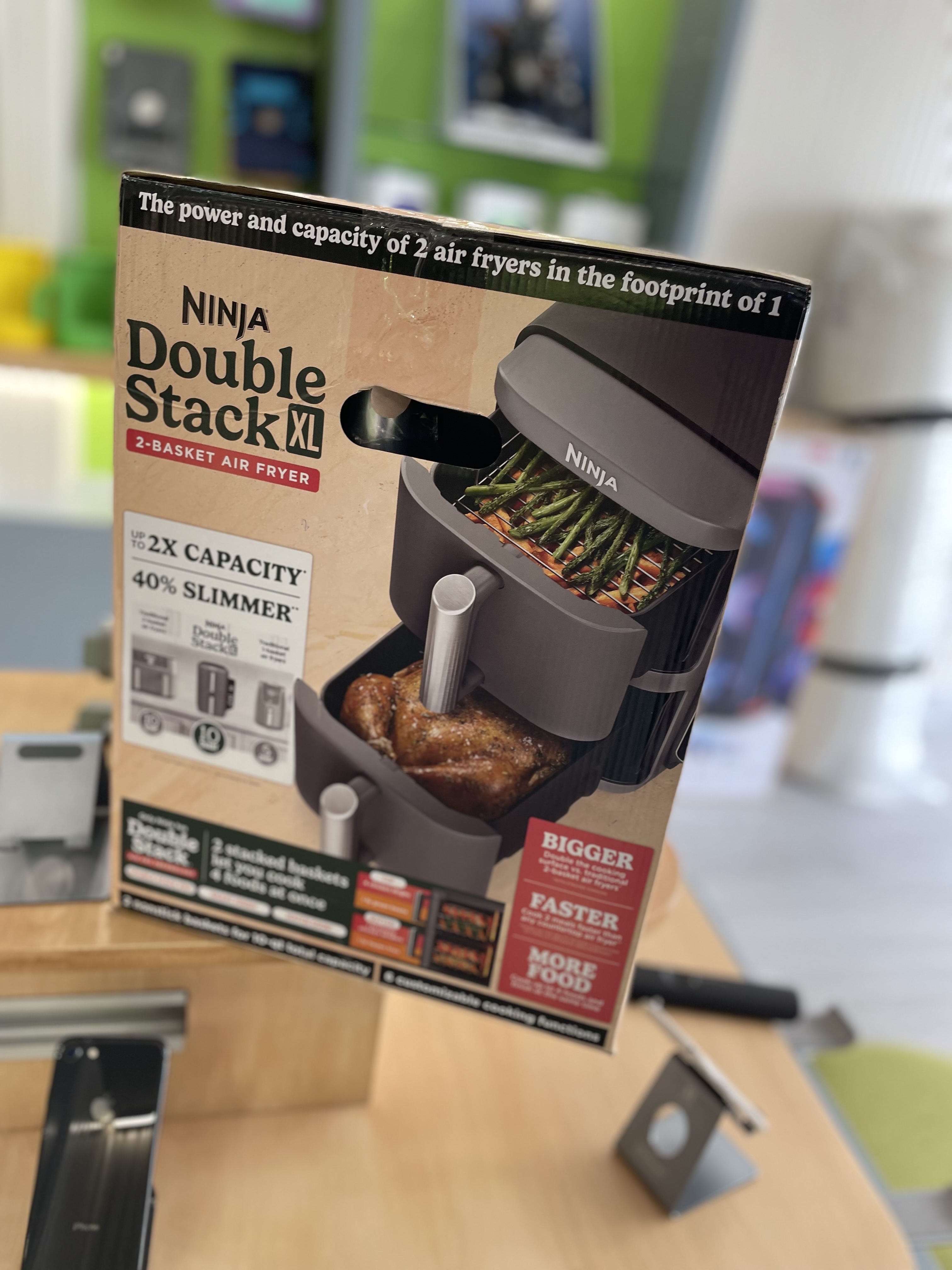 electrodomesticos - AIR FRYER NINJA (FREIDORA)DOUBLE STACK KL 3