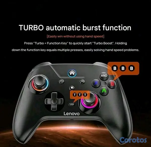consolas y videojuegos - Control para video juegos Bluetooth  6