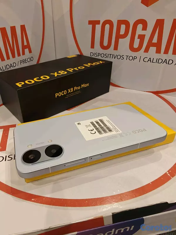 celulares y tabletas - POCO X8 PRO MAX 5G, 12GB RAM 256GB ROM 10