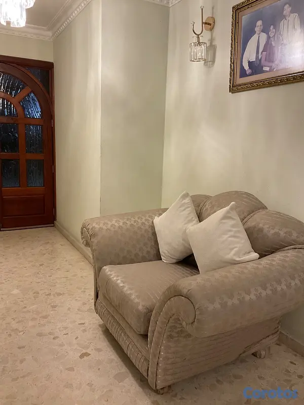 muebles y colchones - Sillón en tela jacquard 4