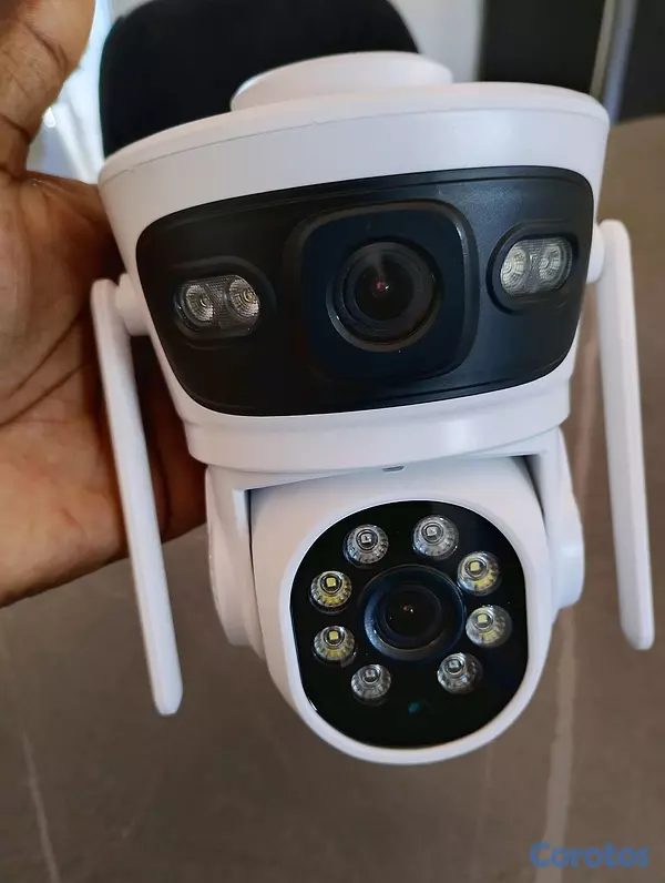 celulares y tabletas - Camara de seguridad wifi doble camara con su memoria de 32gb 2