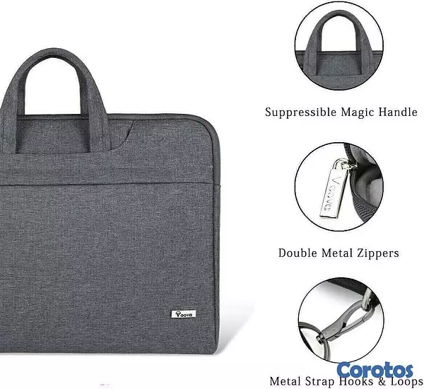 carteras y maletas - Bolso con correa - Funda con asa - Estuche de transporte para laptop 15.6" 5