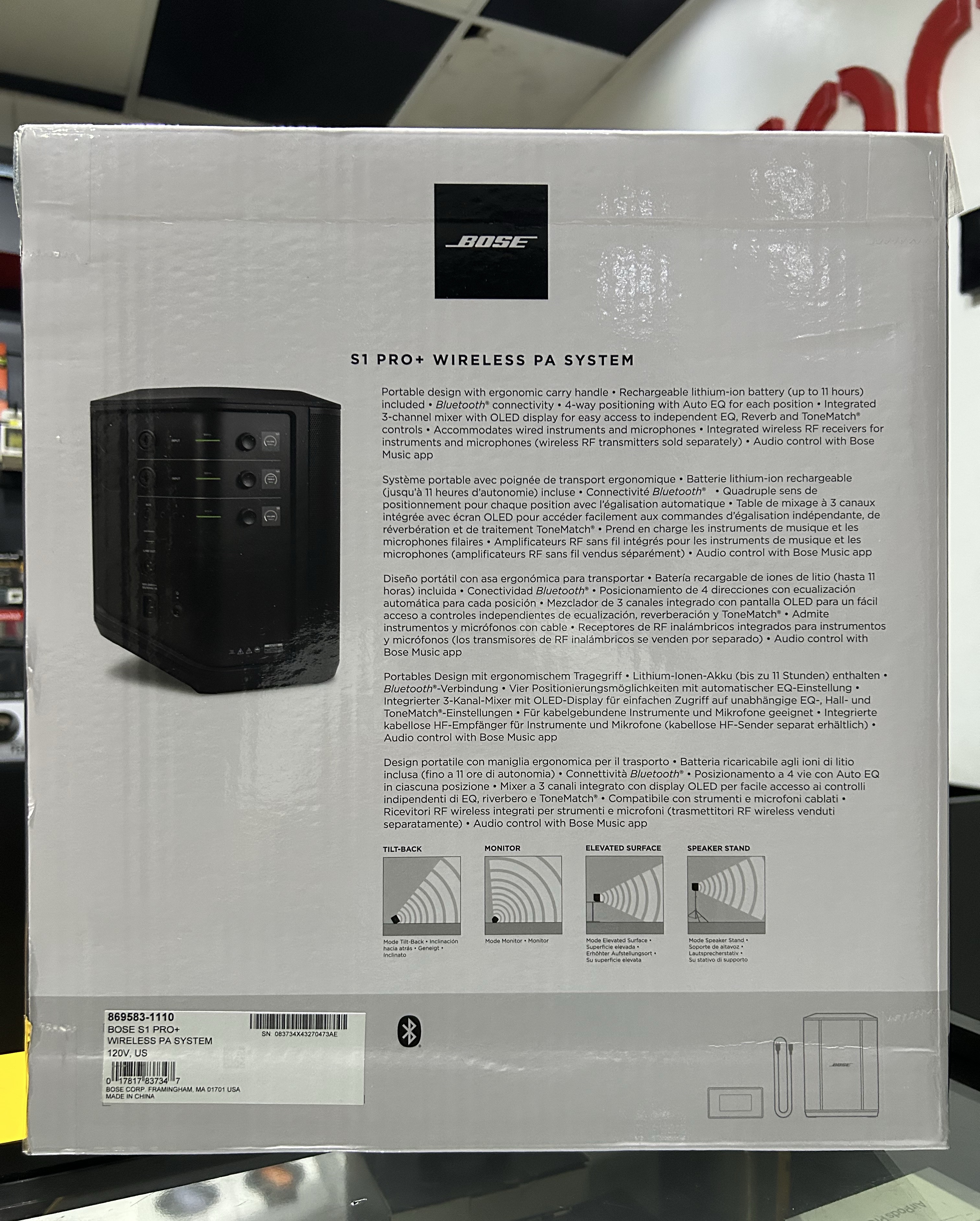 computadoras y laptops - Bocina BOSÉ S1 PRO PLUS WIRELESS SYSTEM🔥 OFERTA 1