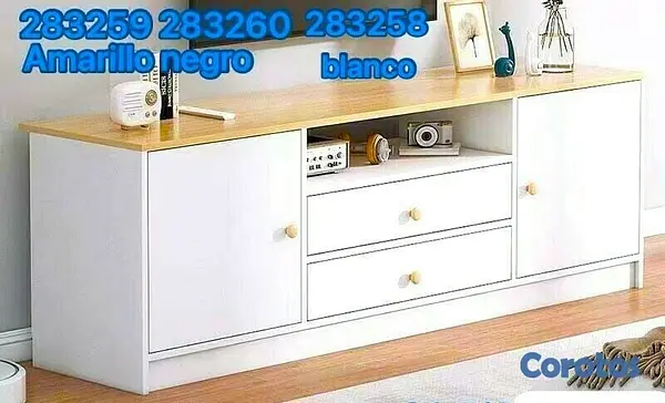 muebles y colchones - Credenza para decoracion de sala 2