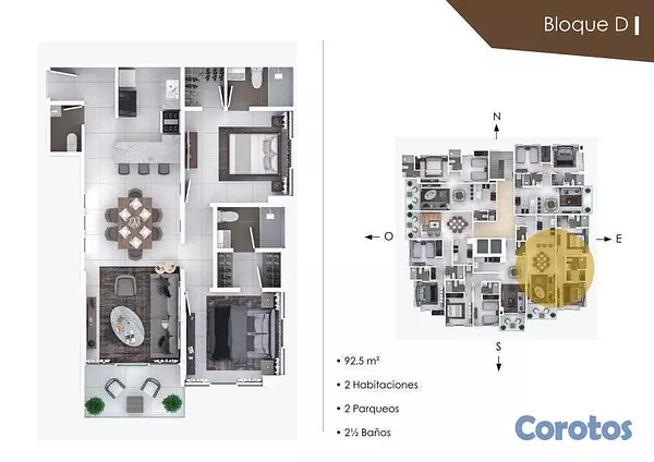 apartamentos - Apartamento en venta en el Mirador Norte 5