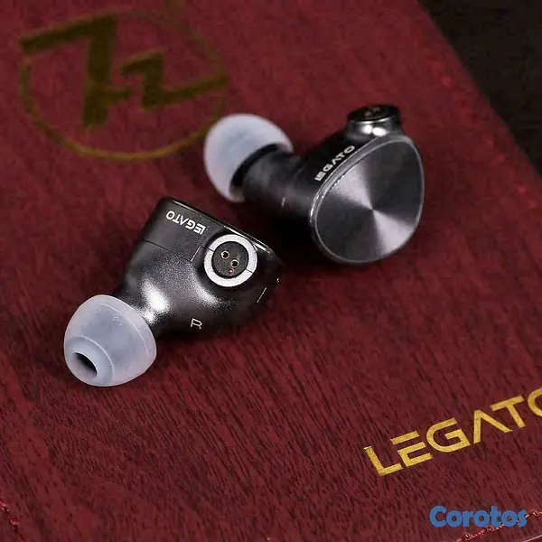 camaras y audio - 7Hz Legato audífono IEM 2 DD Basshead para amantes de los graves - cable 2 pines 8