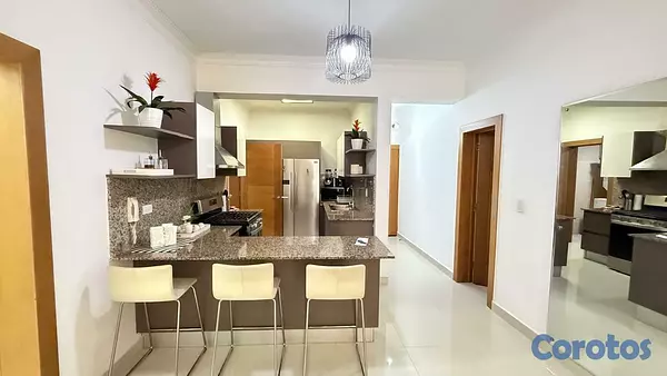 apartamentos - Apartamento en venta y/o Alquiler totalmente amueblado en  Naco 5