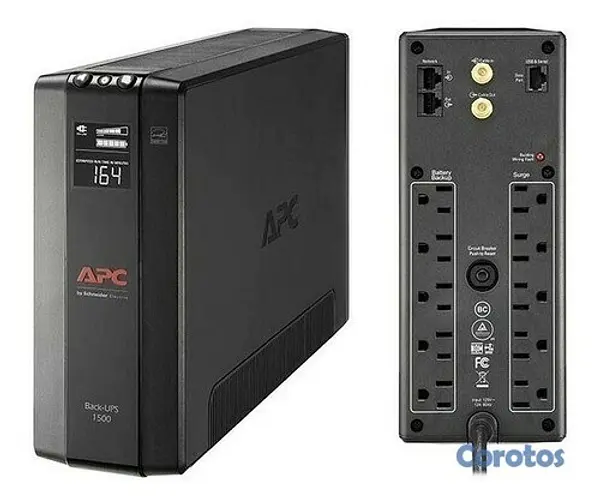 computadoras y laptops - UPS APC BX1500M-LM60 BACK-UPS PRO, 1.5KVA(1500VA), 900 WATTS 2
