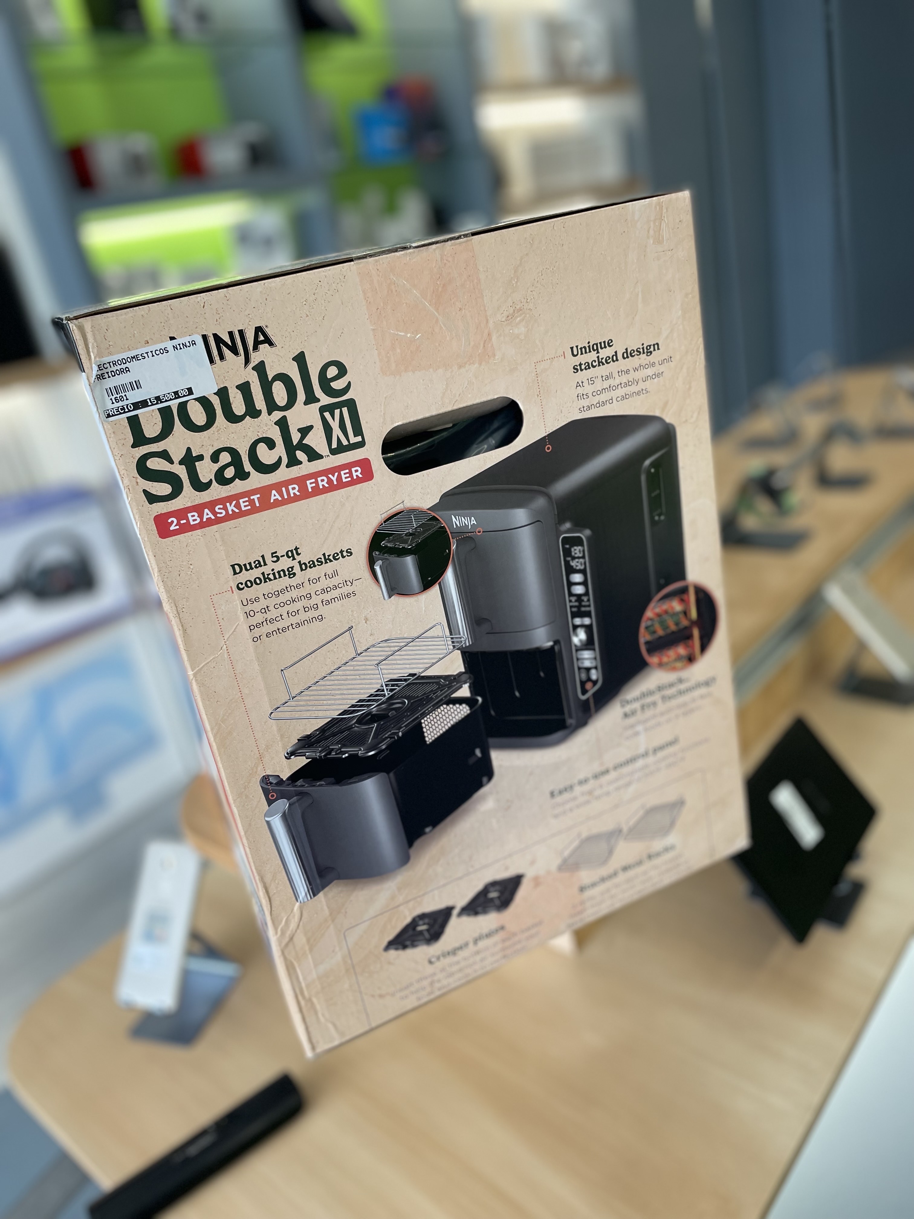 electrodomesticos - AIR FRYER NINJA (FREIDORA)DOUBLE STACK KL 4