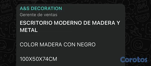 articulos de oficina - ESCRITORIO MODERNO  3