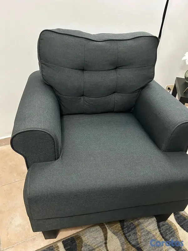 muebles y colchones - sofá individual como nuevo.  5