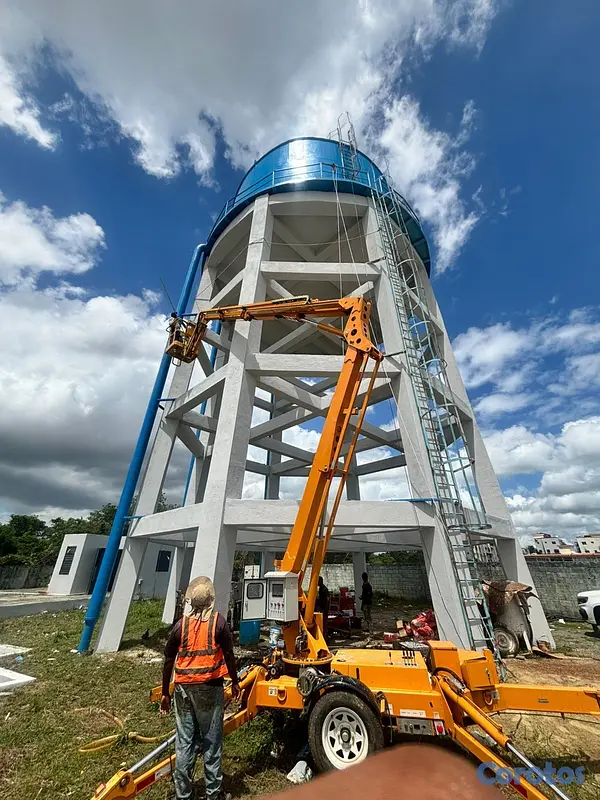 construccion e industrial - MANFLIT 18 MTS DE ALTURA , PLATAFORMA DE CANASTO   3