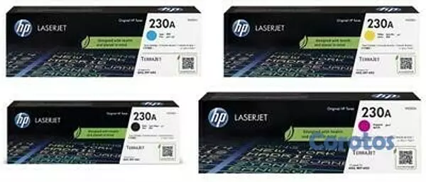 impresoras y scanners - TOTALMENTE NUEVO ORIGINALES 100%
TONER HP - 230A - ( W2300A, W2301A, W2302A, W23