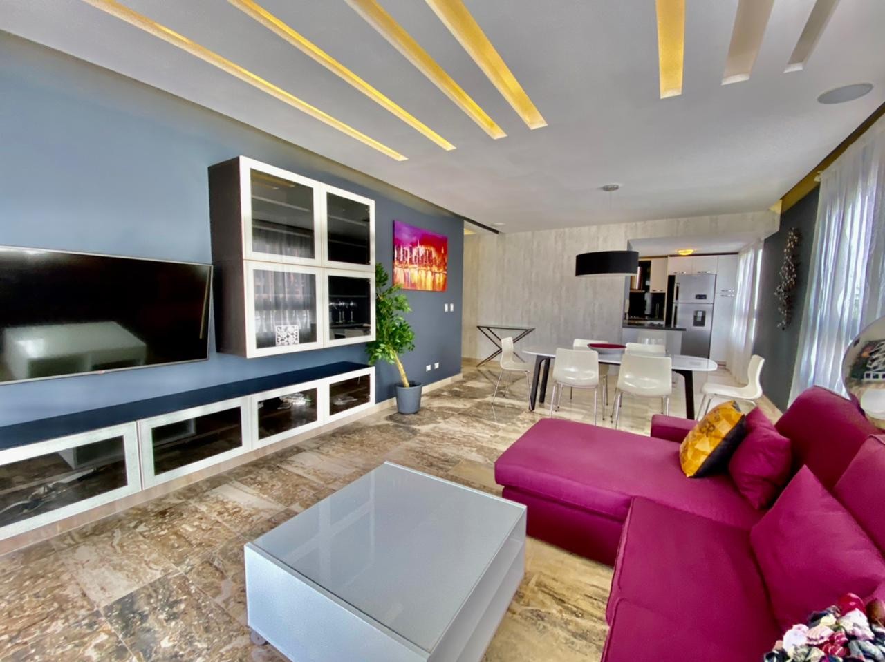 apartamentos - Moderno apartamento amueblado en Piantini 1