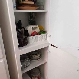 cocina - Armario de cocina blanca  0