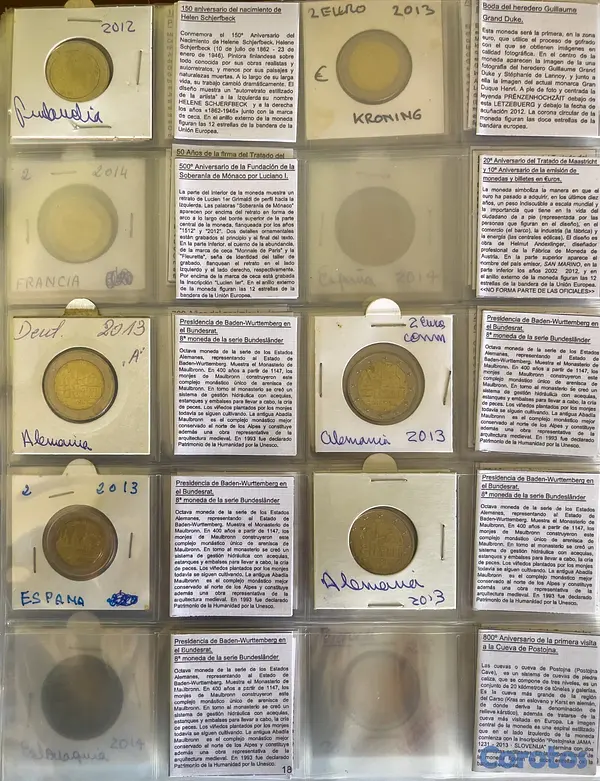 hobby y coleccion - Monedas Conmemorativas 2 Euros 6