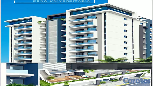 apartamentos - PRECIOSO PROYECTO DE APTOS NEW EN LA ZONA UNIVERSITARIA 2