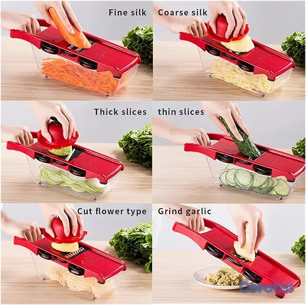 cocina - Cortador frutas, viveres y verduras multifuncional 3