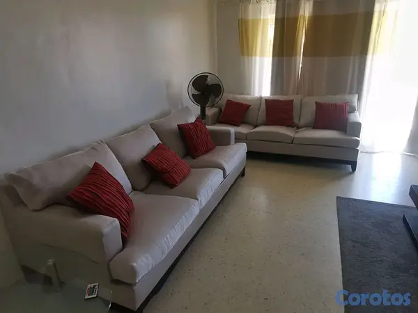 muebles y colchones - Juego De Sala 2 Sofa 1 Mesa ILUMEL 3