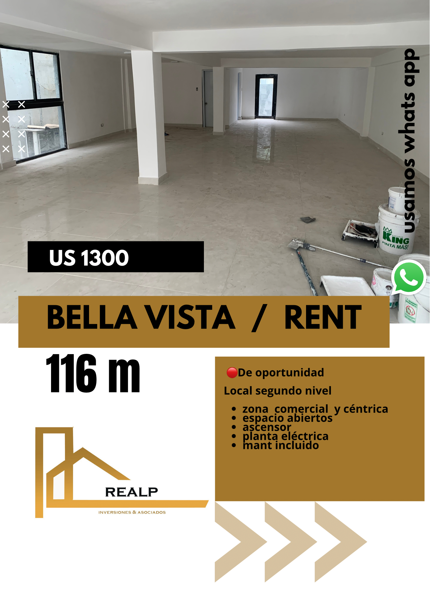oficinas y locales comerciales - Alquiler local céntrico en segundo nivel 0