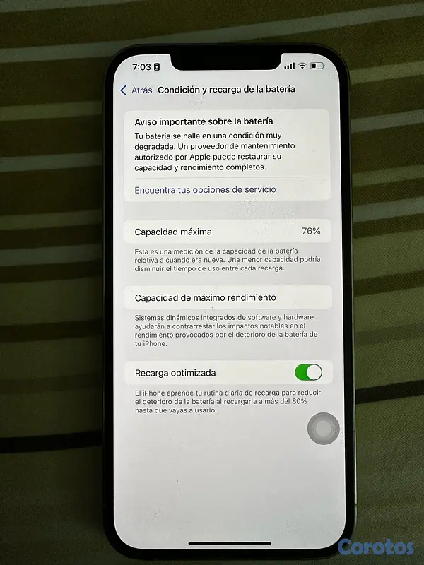 celulares y tabletas - iPhone 12 Pro Max 128GB 5