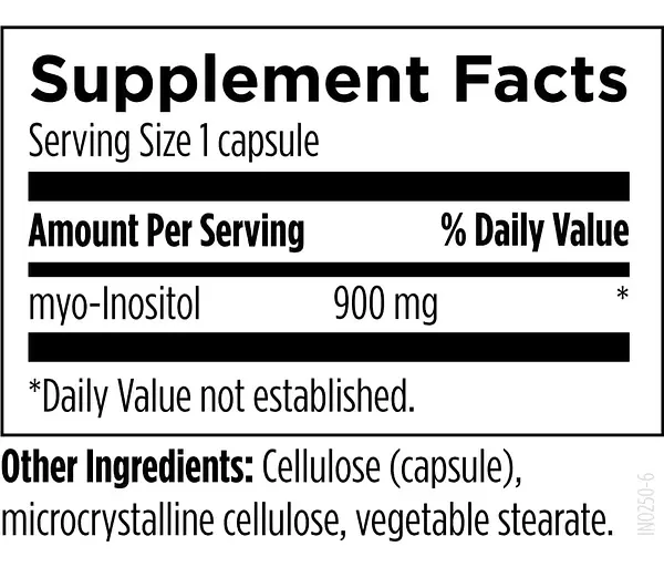 Salud y Equipamiento Médico - Inositol 120cap Bulksupplements 2