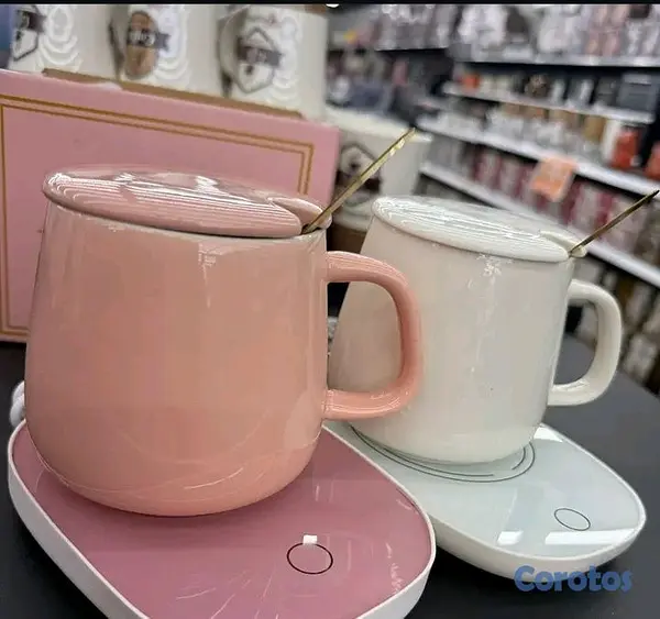cocina - tazas con base calentadora 3