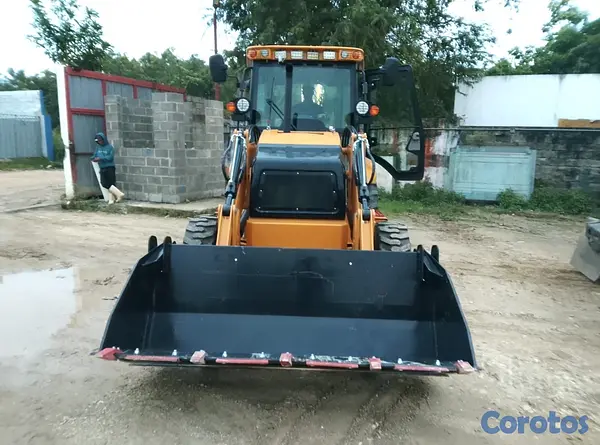 camiones y vehiculos pesados - retro pala nueva cummins con martillo  4