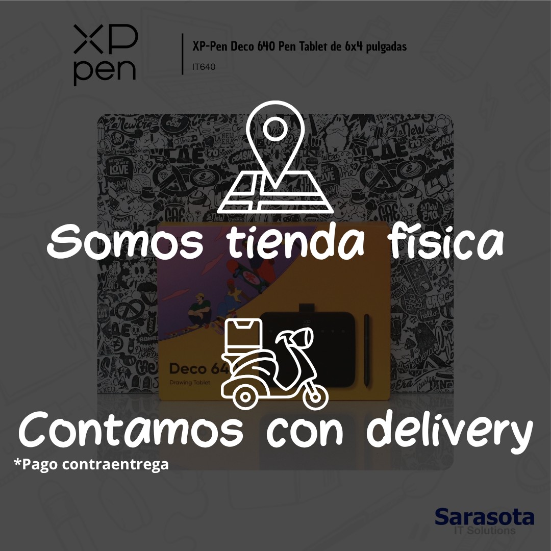 accesorios para electronica -  XP-Pen Deco 640 Pen Tablet de 6x4 pulgadas IT640 4