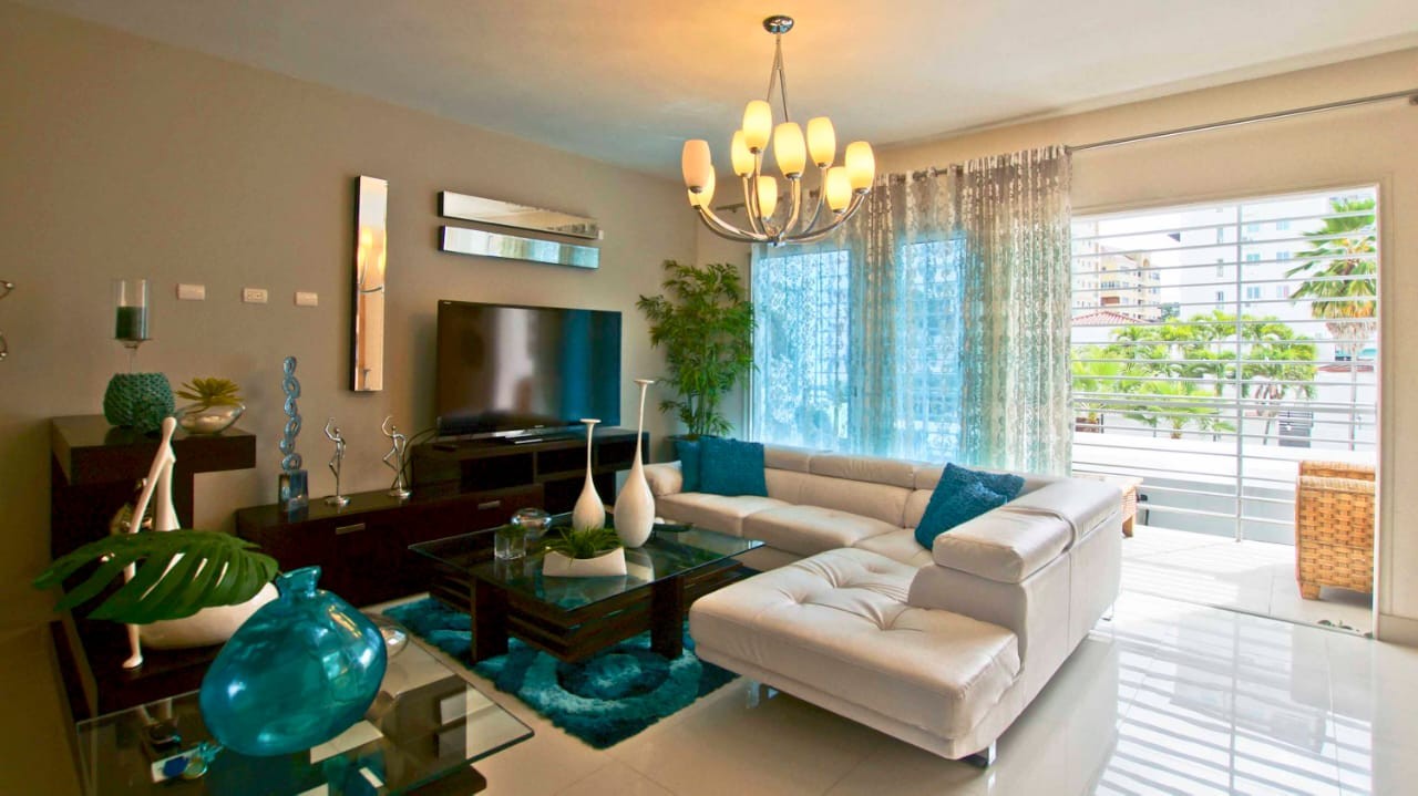 apartamentos - Hermoso y Amplio Apartamento Amueblado en Alquiler en La Esmeralda  0