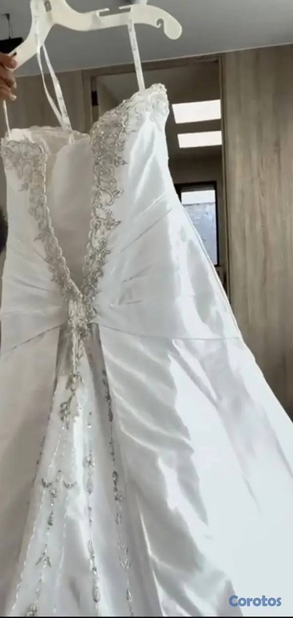 ropa para mujer - Vestido de novia como nuevo una sola postura 2
