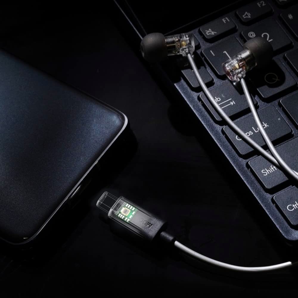 camaras y audio - Moondrop Quarks DSP USB-C con Mic y control volume 2
