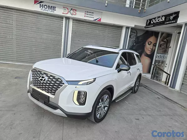 jeepetas y camionetas - HYUNDAI PALISADE 2019 BLANCA GASOLINA 12
