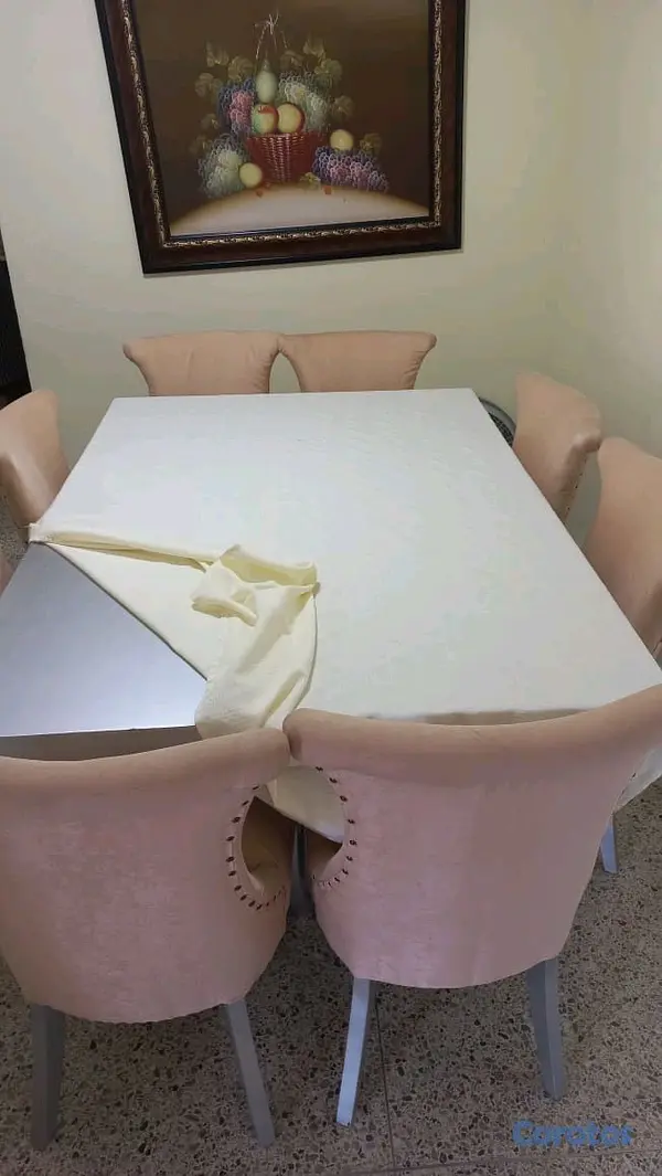muebles y colchones - Comedor de 8 sillas en caoba 2