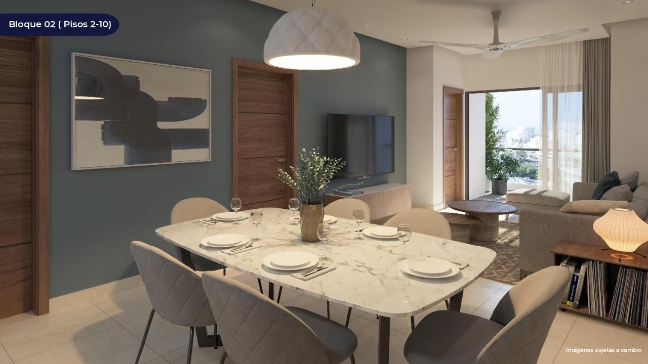 apartamentos - Proyecto de apartamento en Evaristo Morales 2