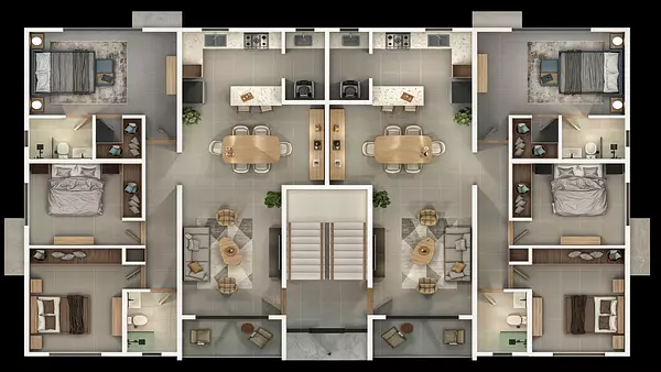 apartamentos - Apartamentos en Venta en Residencial Oasis, Santiago 3