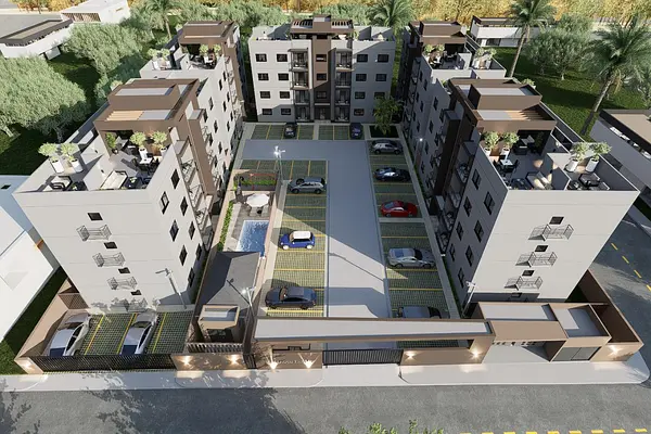apartamentos - PROYECTO DE APARTAMENTO EN LAS  AMERICAS 10